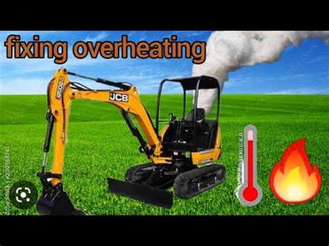 mini excavator overheating protection